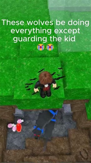 I swear these wolves- #funny #roblox #edit #robloxedit #99nightintheforest #humor #wolf #alphawolf