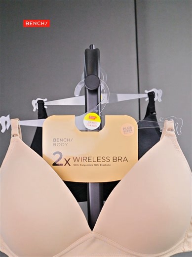 BENCH Wireless Push-Up Bra for All-Day Comfort