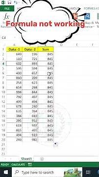Excel Formula Not Updating? Manual vsAutomatic Calculation Explained Fix Formula Calculation Issues