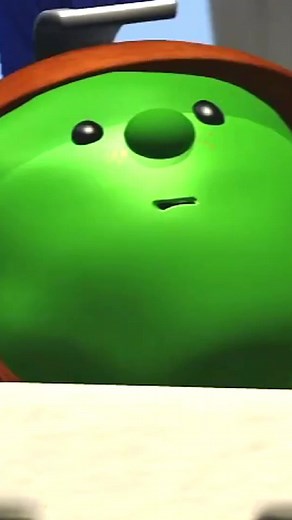 Would YOU like to sing our irritating song with us? 🤨 #VeggieTales #KeepWalking #Jericho #biblestory