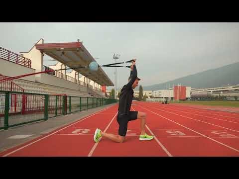 Hamstring Injury Prevention Exercise: Hydro Ball Kneeling Run