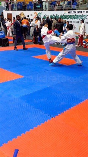 Female kumite : 20th Independence cup karate championship 2026 #indiankarate #martialarts #sports