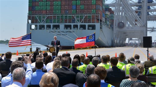 Georgia Ports Authority saw record 2020, leading to $500 million expansion and demand for workers