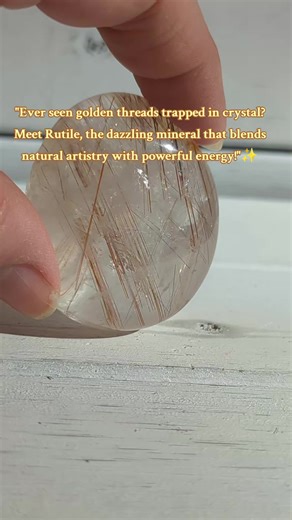Rutile: The Golden Threads of Metaphysical Energy