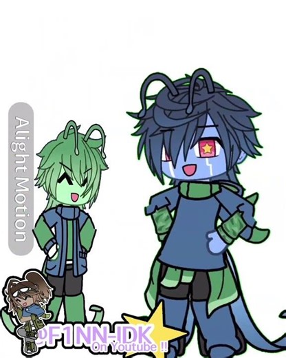 New alien ocs heh #gacha #tweening #gachalife #viralshort #fyp