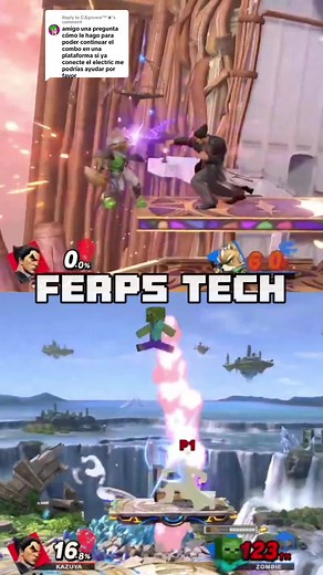 Cómo usar a Kazuya en Super Smash Bros Ultimate