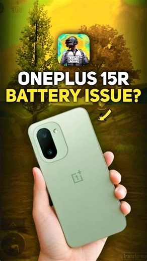 Oneplus 15r Battery Drain Problem? 😭