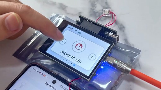 ESP32-S3-BOX-3功能演示01（复刻修改版已经开源）