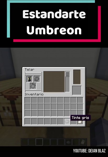 Tutorial de Minecraft: Estandarte de Umbreon