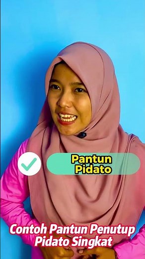 EXAMPLE OF A CLOSING PANTUN FOR A SPEECH/LECTURE