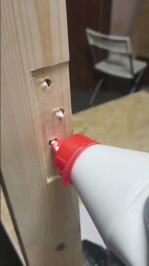 This is one of the best ways to repair a door hinge.