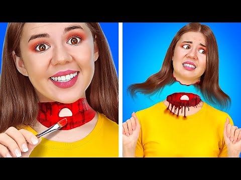 FANTASTICHE IDEE PER HALLOWEEN || Costumi e Idee per truccarti all'ultimo minuto su 123 GO! GOLD