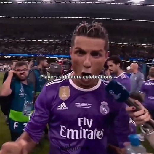 Players signature celebrations 🔥