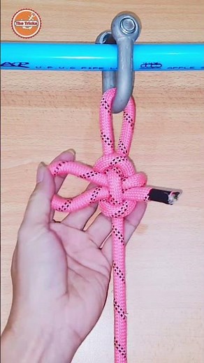 Rope Knot tutorial 💡 Easy step by step method