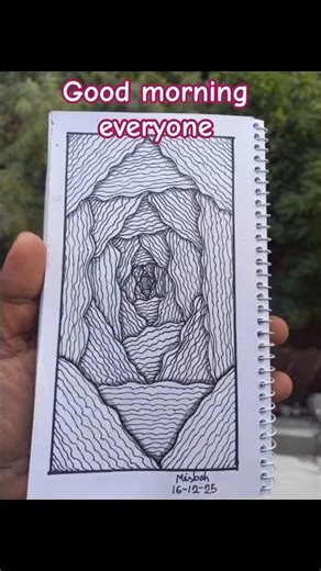 How to draw easy zen doodle art ✨️ #design #art #zenpatterns #mindfulness #drawing #shorts