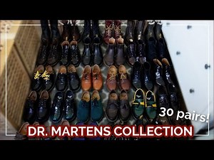 DR. MARTENS COLLECTION 2025 // 30 pairs of boots, shoes, loafers, mary janes & sandals