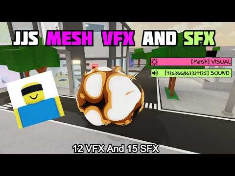 More Mesh VFX and SFX For Your Custom Moveset! | JJS |