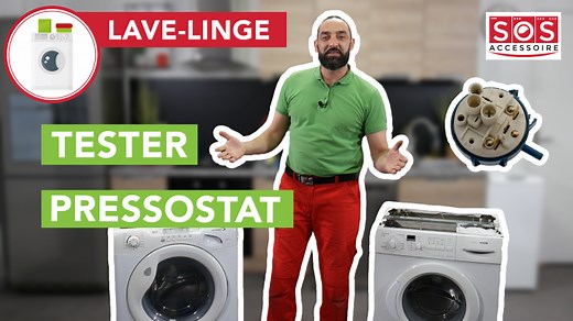 Lave-linge : Comment tester le pressostat d’un lave-linge ?