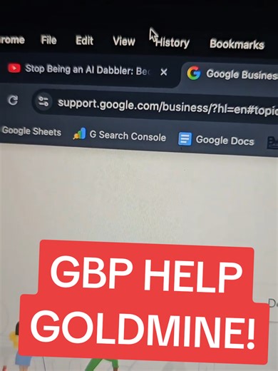 Looking for straight answers on Google Business Profile and local SEO? Stop guessing. Go where Google documents every rule, update, and best practice. The Google Business Profile Help Center gives you step by step guidance straight from the source. You get clear explanations on rankings, visibility, suspensions, reinstatements, reviews, categories, services, photos, posts, and updates. No opinions. No recycled blog fluff. You also get access to a full community of verified product experts. Real 