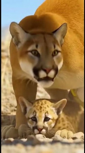 Golden Eagle Attacks Puma Cub but Mother Fights Back in Epic Battle