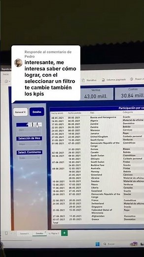 Botones de navegación en Power BI #powerbi #analisis #excel #microsoft #tips #tutorial