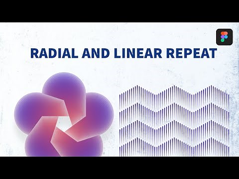 Radial and Linear Repeat | Graphic Design | Figma Tutorial