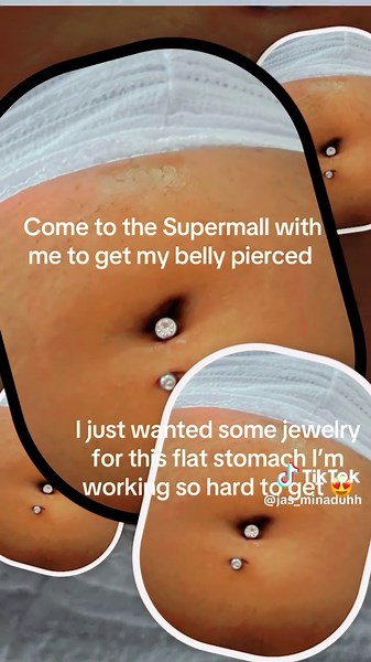 Getting a Belly Piercing at Supermall Pulaski
