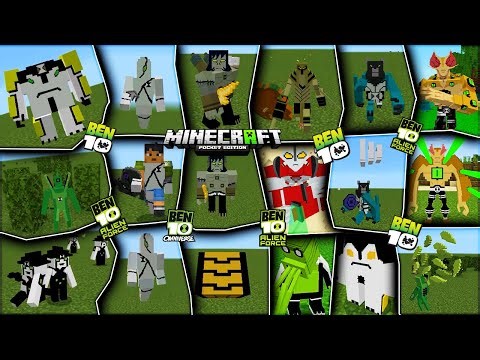 INSTALL BEN 10 ULTIMATE ALIEN MOD FOR MINECRAFT PE 🔥 | MCPE 1.21+