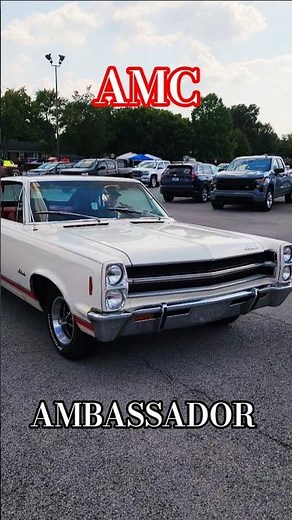 1️⃣ Rarely Seen Classic 😎 1968 AMC Ambassador 2 Door Hardtop | Bud's Tavern Car Show #americanmotors