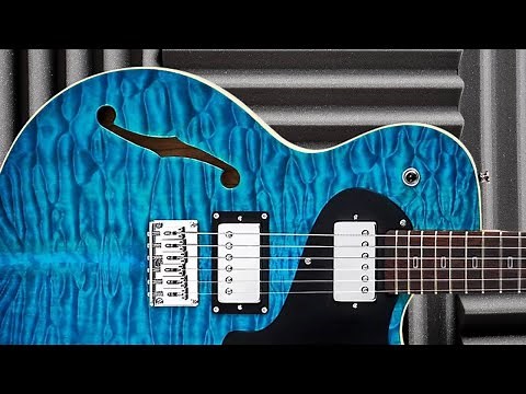 Driving Synthwave Rock Guitar Backing Track Jam in A Minor