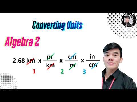 Converting Units Using Conversion Factors | Step-by-Step Algebra 2 Tutorial