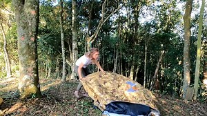 ASMR CAMPING Brazilian girl camping and relaxing in nature | Brazilianadventure