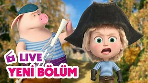 LIVE!  Maşa İle Koca Ayı | Yeni bölüm | ‍ Hazine Adasi | Masha and the Bear