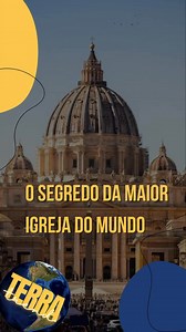 842K views · 32K reactions | Descubra os segredos da MAIOR igreja do mundo! ✨ A Basílica de São Pedro, no Vaticano, é uma obra-prima da arquitetura renascentista, construída sobre o túmulo de São Pedro e cheia de histórias fascinantes. De Michelangelo ao baldaquino de 60 toneladas, cada detalhe é uma viagem no tempo. ⛪ #vaticano #basilica #historia #arte #michelangelo #curiosidades #igreja #renascimento #viagem #cultura | Terra Trend | Facebook