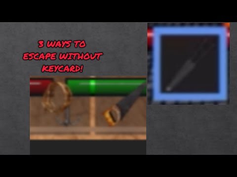 3 WAYS TO ESCAPE WITHOUT KEYCARD||Life Sentence
