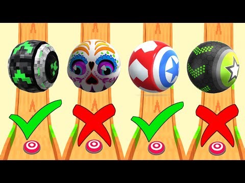 Going Balls Halloween Update- NEW Mask Ball on Scary Map! 🎃👻