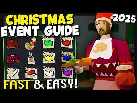 OSRS Christmas Event Guide (2025) - FAST & EASY! | Old School RuneScape Holiday Guide How-to