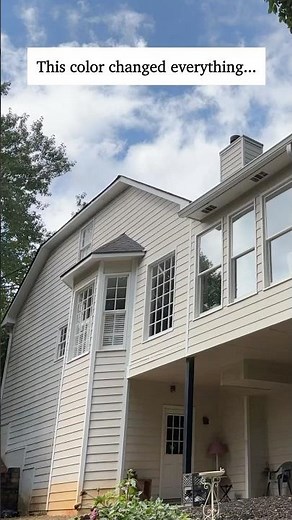 Lawrenceville James Hardie Siding Installation with Blue Exterior Paint - Before and After #shorts
