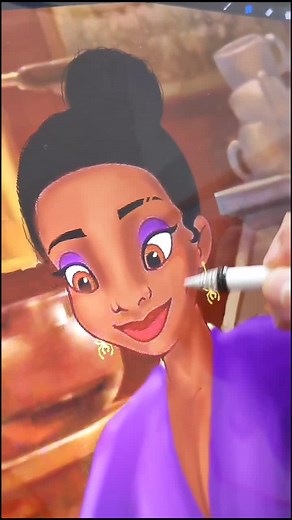 Magical Disney Princess Tiana Drawing Tutorial