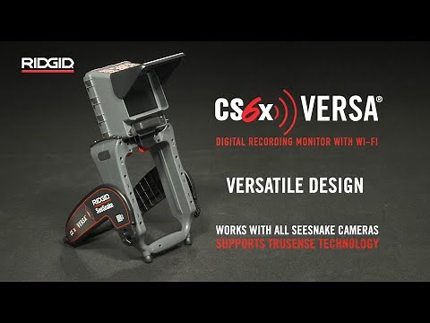 RIDGID CS6x VERSA Digital Reporting Monitor