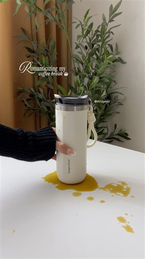 A Prettier Coffee Routine With This Tumbler ☕ #CoffeeTumbler #Shorts
