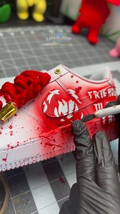 503K views · 5.4K reactions | Horror Chucky Doll Shoes喝 #childsplay #chucky #chuckydoll #horror #scary #scarymovirs #customsneakers #richycustoms #asmrreel #splatter | Richy Customs | Facebook