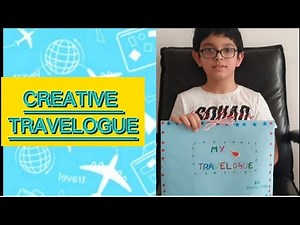 CREATIVE TRAVELOGUE|KIDS ACTIVITY|TRAVEL MEMORIES|
