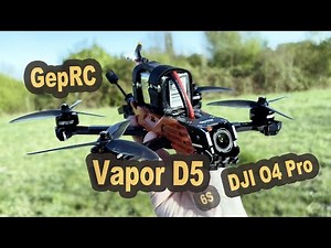 GepRC Vapor D5 O4 Pro Freestyle FPV Quad - mit DJI O4 Air Unit