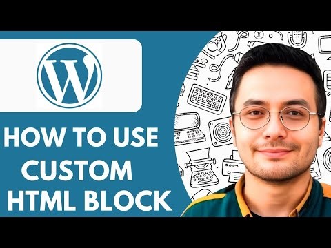 How to Use the Wordpress Custom Html Block - 2025 (Very Easy)