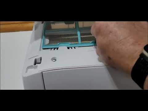 Senville how to clean your filter on your mini split HVAC
