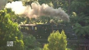 Puffing Billy is gearing up for one of its busiest weekends after it was shut down for most of last year. #9News | Nightly at 6.00pm | 9 News Melbourne
