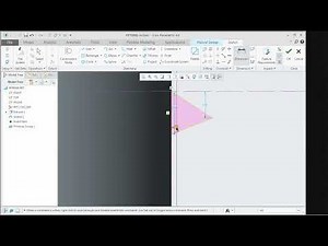 creo external thread model