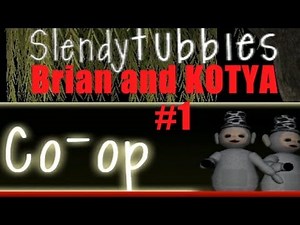 Slendytubbies #1 Брайн и Котя - Телепузики в лесу?