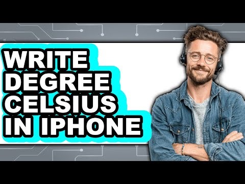 How to Write Degree Celsius in iPhone (Easy Method)